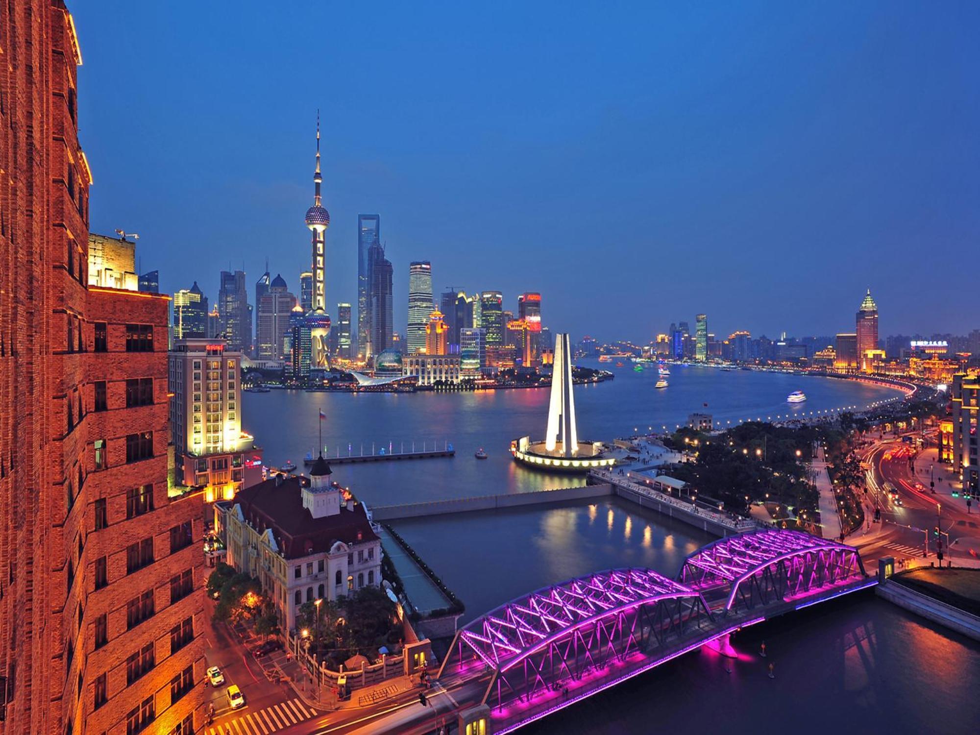 Broadway Mansions Hotel - On The Bund Shanghai Eksteriør billede