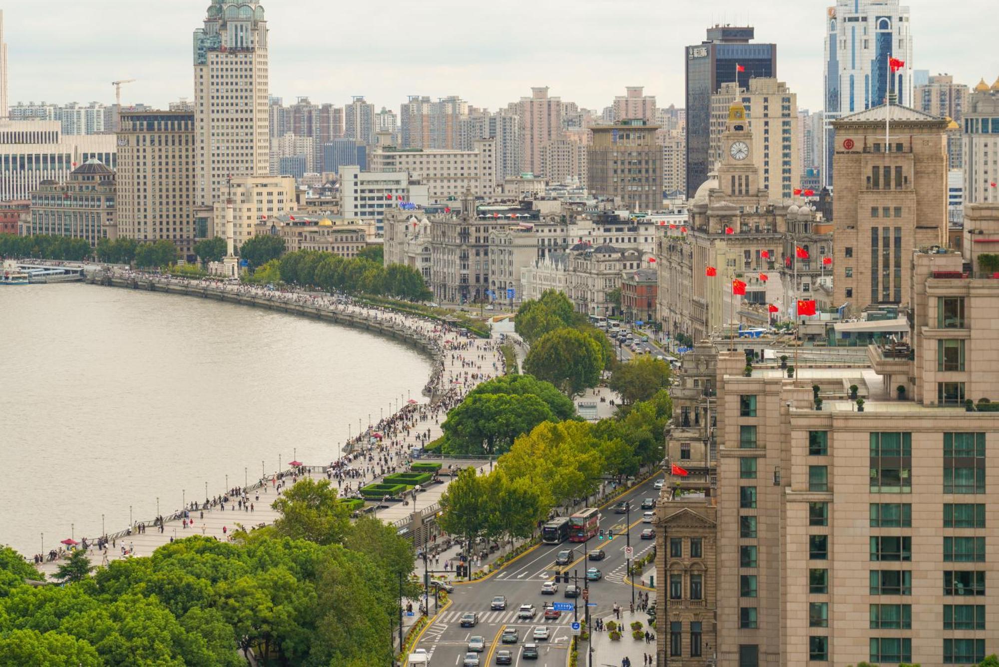 Broadway Mansions Hotel - On The Bund Shanghai Eksteriør billede