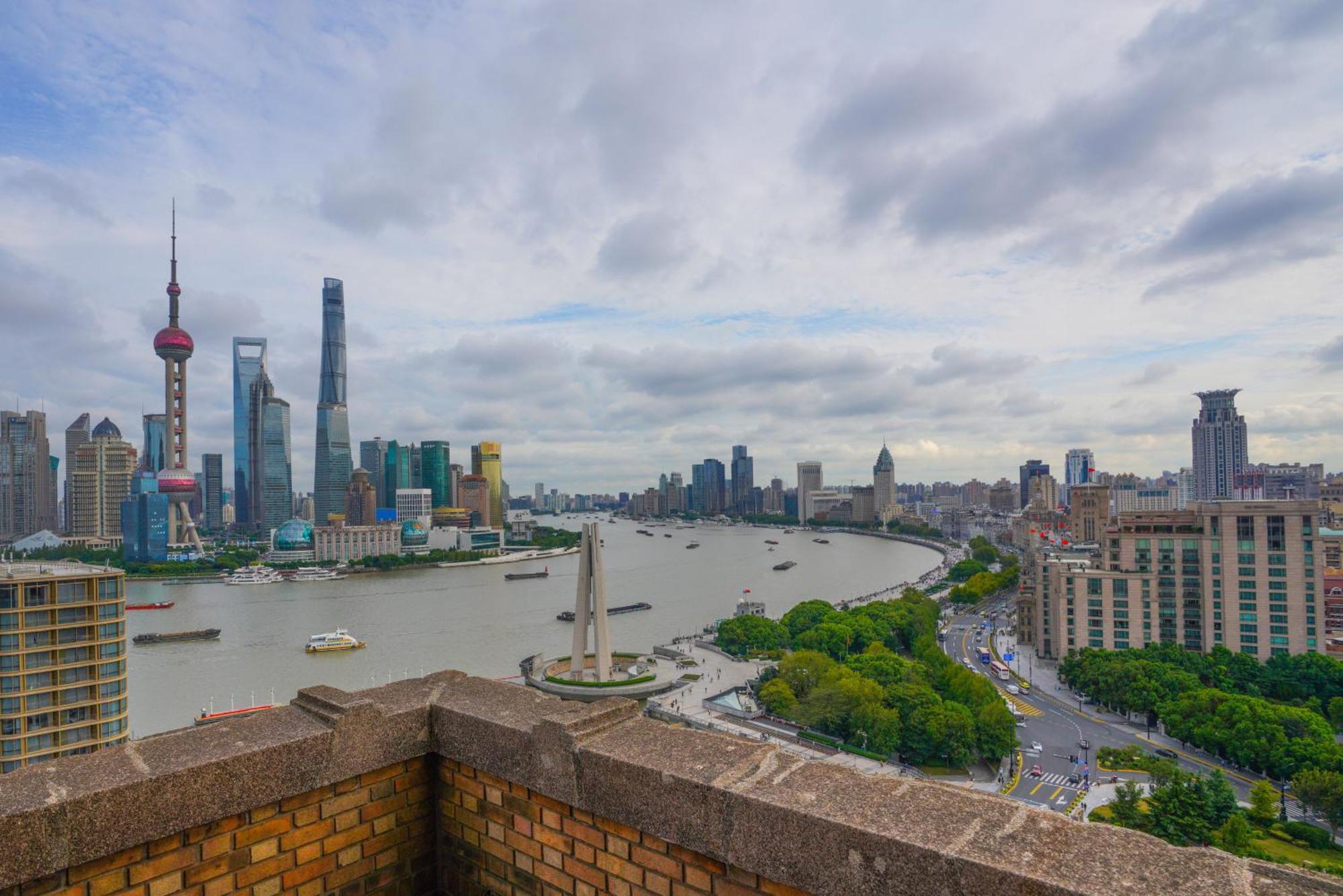 Broadway Mansions Hotel - On The Bund Shanghai Eksteriør billede